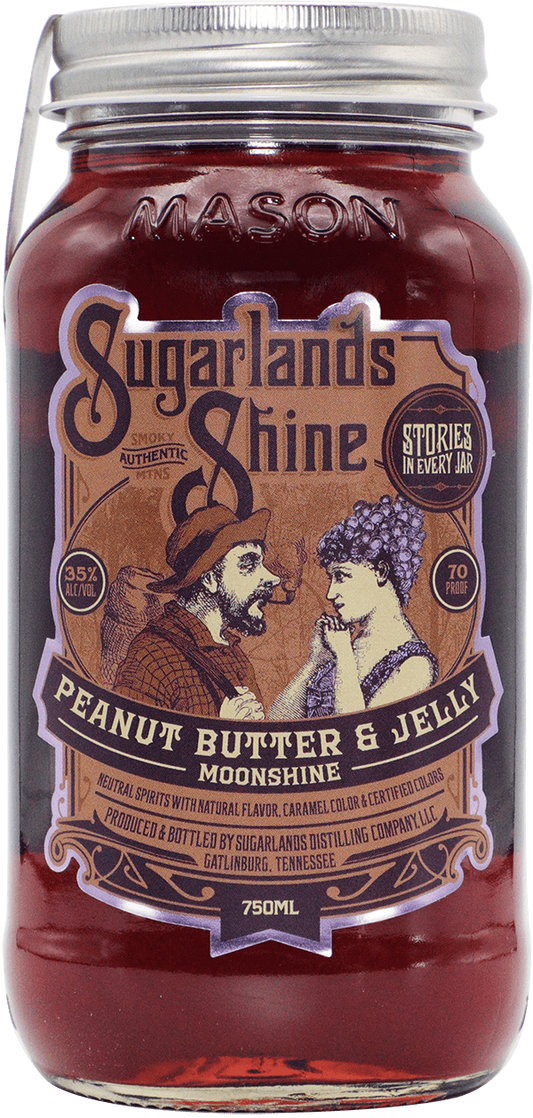 Sugarlands Shine Peanut Butter and Jelly Moonshine 750 ml