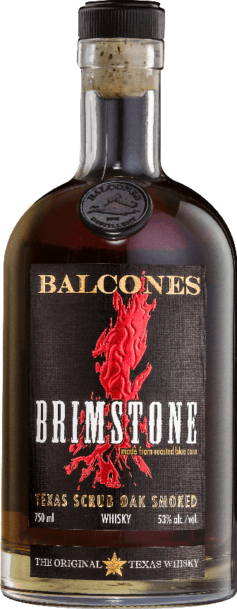 Balcones Brimstone Texas Scrub Oak Smoked Whisky 750 ml