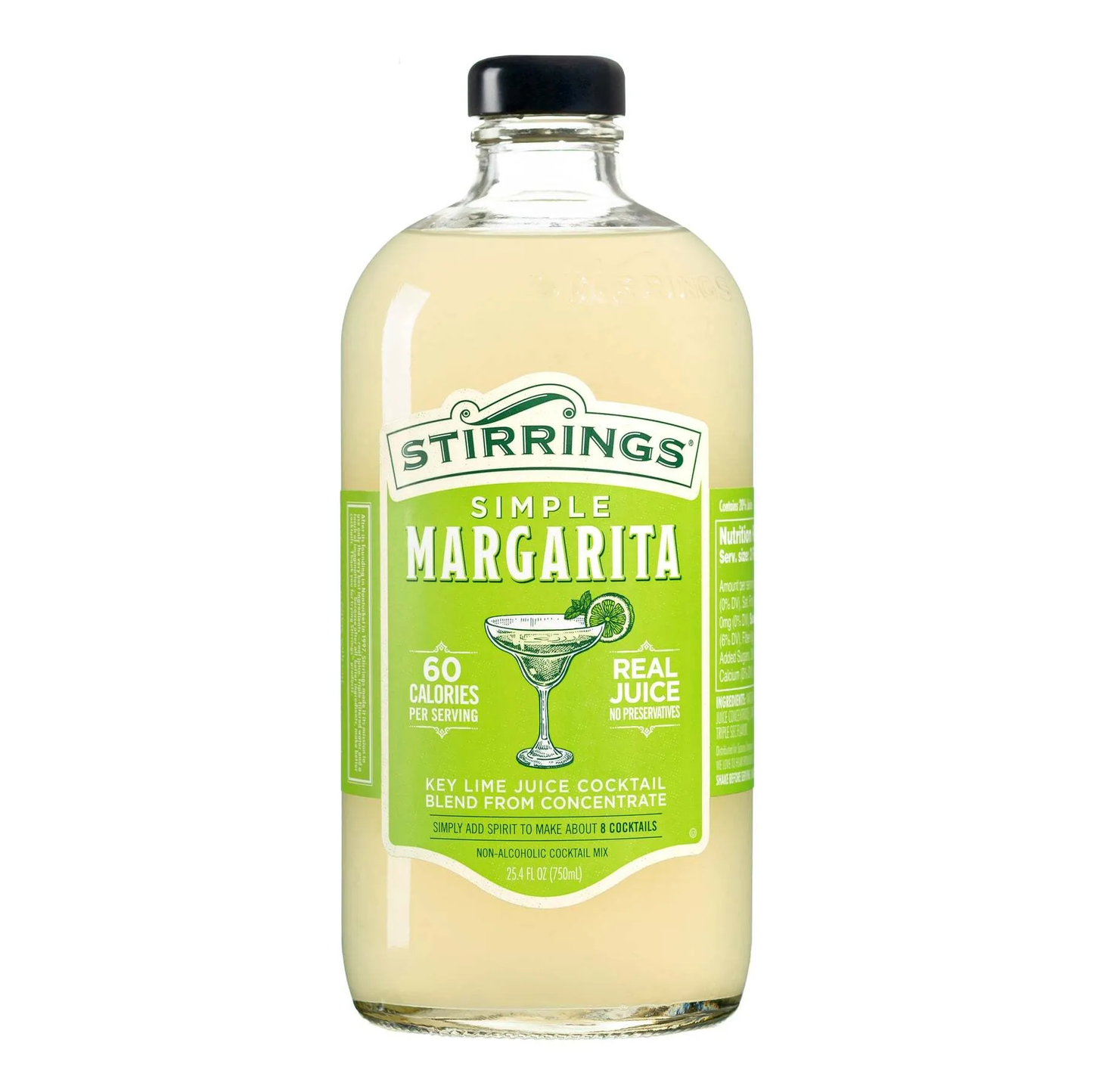 Stirrings Simple Margarita 60 calories 750ml